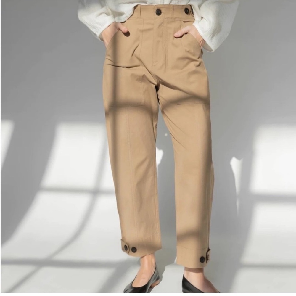 Mijeong Park LA Workwear Trouser in Camel